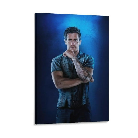 Jake Gyllenhaal Poster Canvas Wall Art Picture Painting Poster Canvas Print Posters Artworks Bedroom Living Room Decor 16x24inch(40x60cm)