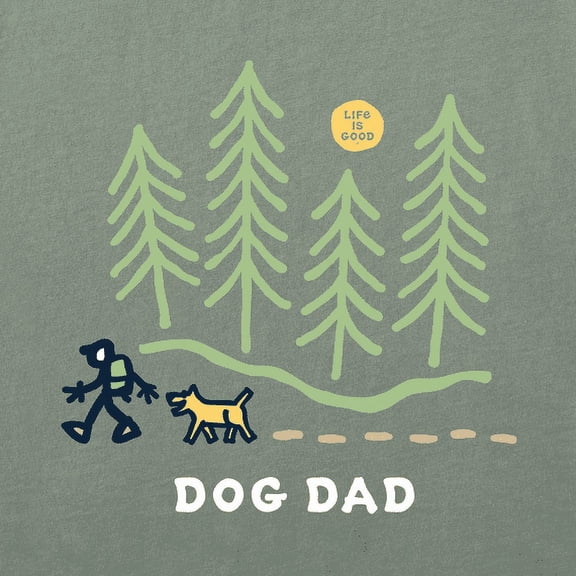 Jake Hike Dog Dad Tee