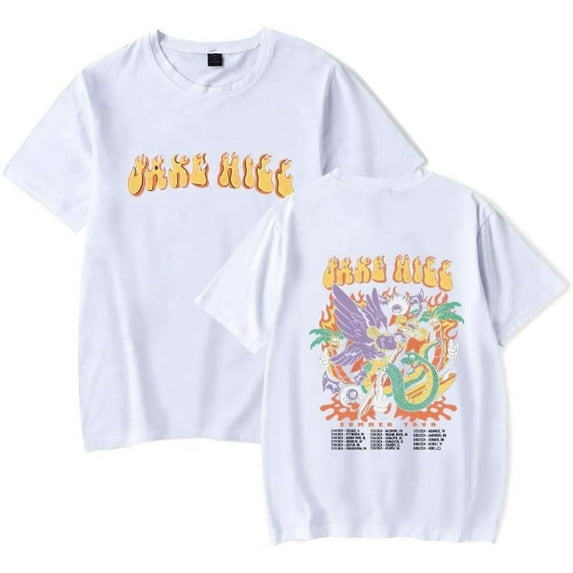 Jake Hill T-shirt Summer Tour Merch iAmJakeHill Women's Men's Fashion Short sleeved T-shirt