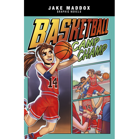 Jake Maddox Graphic Novels Basketball Camp Champ, (Paperback)