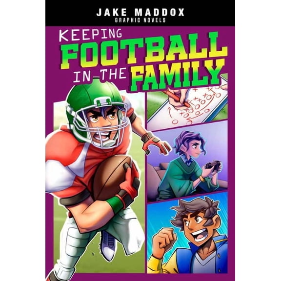 Jake Maddox Graphic Novels Keeping Football in the Family, (Hardcover)