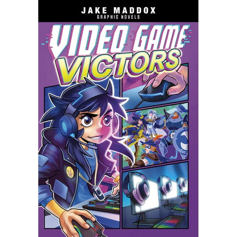 Jake Maddox Graphic Novels Video Game Victors, (Paperback