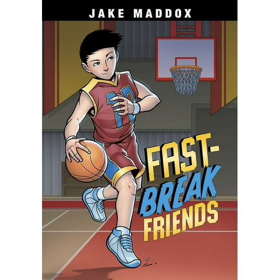 Jake Maddox Sports Stories Fast-Break Friends, (Paperback)