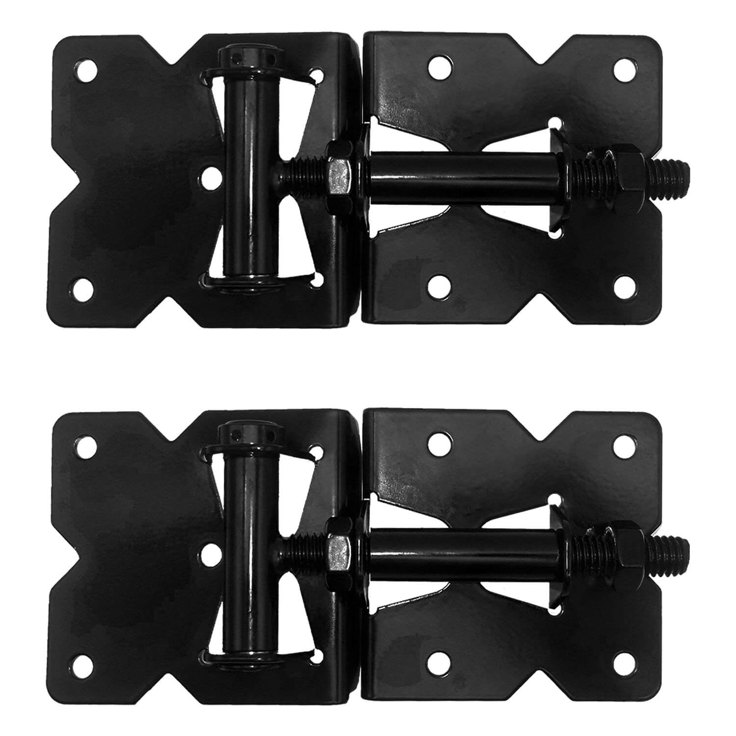 Jake Sales Brand Black Economy Self Closing Vinyl Gate Hinges for