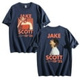 thumbnail image 1 of Jake Scott On Tour Live In 2025 Cotton Tshirt Fashion Short Sleeve Unisex Tops Tees, 1 of 4
