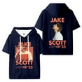 thumbnail image 1 of Jake Scott On Tour Live In 2025 Hooded Short Sleeve Women Men Tops Hip Hop Hoodies, 1 of 2