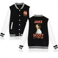 thumbnail image 1 of Jake Scott On Tour Live In 2025 Jackets Vintage 90s Baseball Uniform Hip Hop Coat, 1 of 2