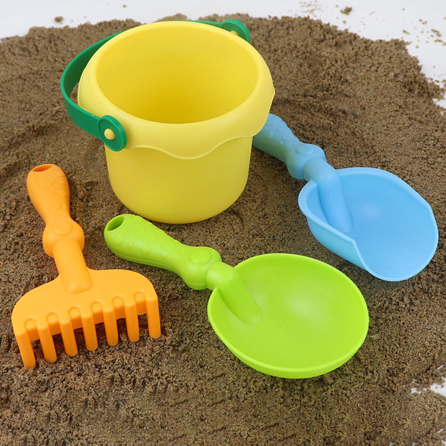 Jake Secer Beach Bucket Set Toys，Outdoor Shovel Digging Toys For Boys ...