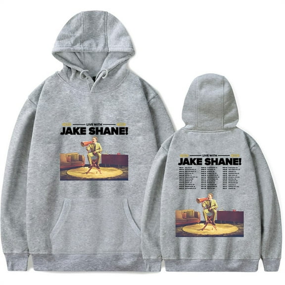 Jake Shane Live 2025 Tour Hoodies Unisex Pullover Hip Hop Sweatshirt Fashion Clothes