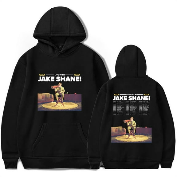 Jake Shane Live 2025 Tour Hoodies Unisex Pullover Hip Hop Sweatshirt Fashion Clothes