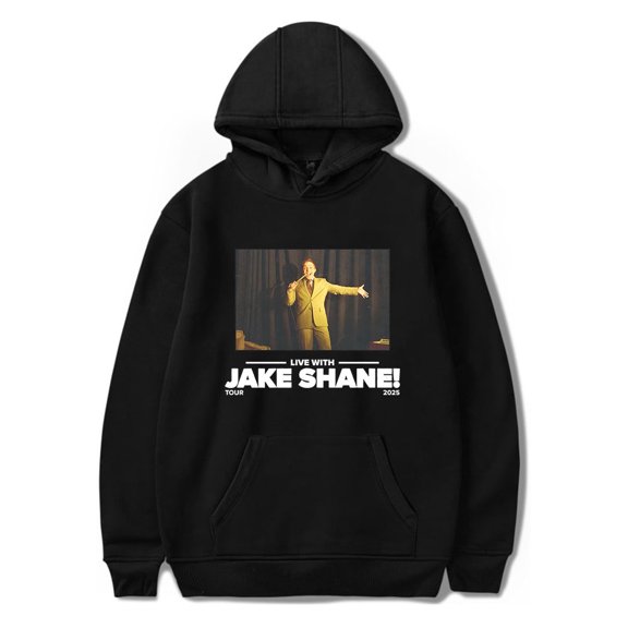Jake Shane Tour 2025 Hoodie Merch Women's Men's Fashion Casual Long Sleeve Sweatshirt Pullover Street Wear