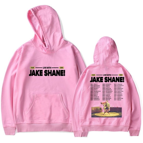 Jake Shane Tour 2025 Hoodies Long Sleeve Streetwear Cosplay Women Men Hooded Sweatshirts