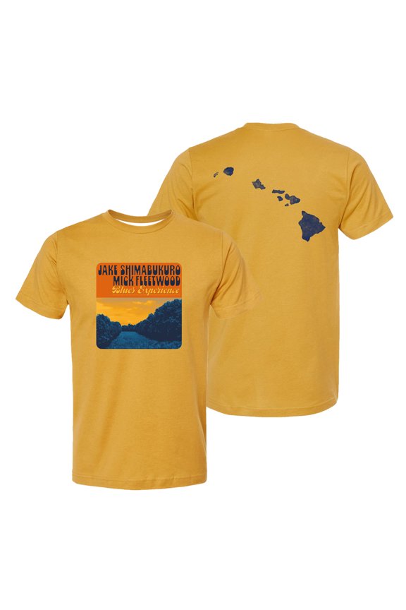 Jake Shimabukuro Blues Experience Album T-shirt Hip-hop Short Sleeve Fashion Tee