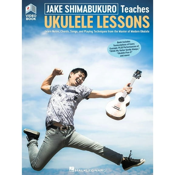 Jake Shimabukuro Teaches Ukulele Lessons Book/Online Media, (Paperback)