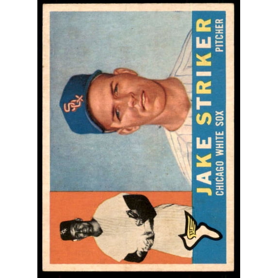 Jake Striker Rookie Card 1960 Topps #169