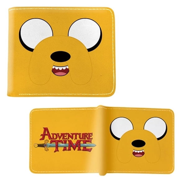 Jake The Dog Face - Adventure Time 4x5" Bi-Fold Wallet