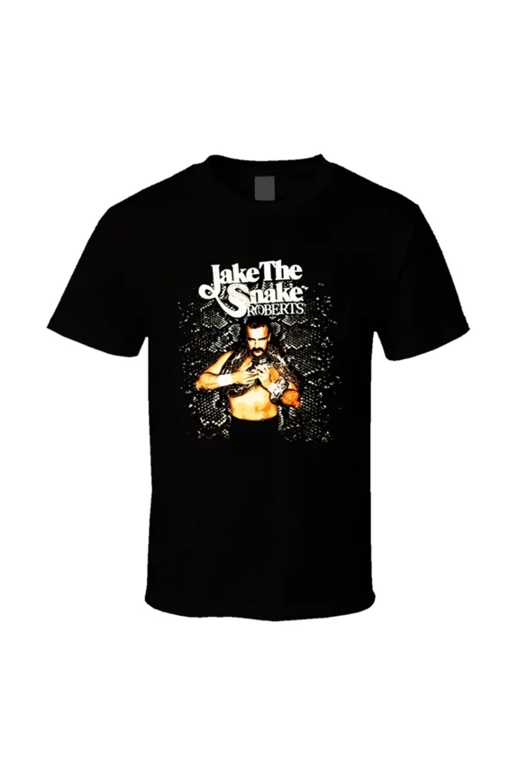 Jake The Snake Roberts Retro Wrestling T Shirt