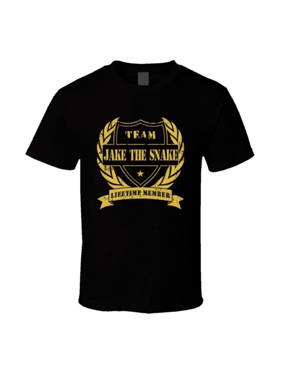 Jake The Snake Team Lifetime Member Wrestling T Shirt