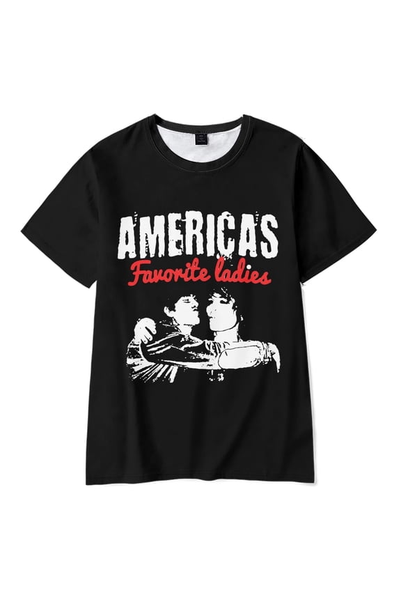 Jake Webber Americas Favorite Ladies Tshirt Unique Crewneck Hip Hop Short Sleeve Tee