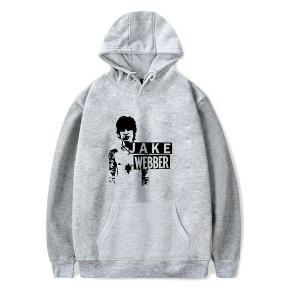 Jake Webber Burnout Hoodie Unisex Hooded Sweatshirt Long Sleeve Tracksuit Pullover Coat