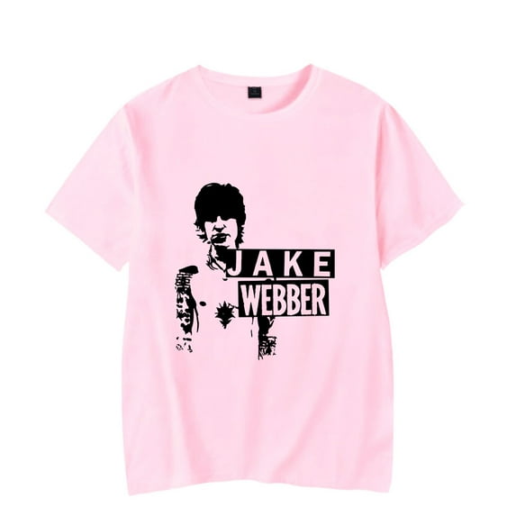 Jake Webber Burnout T-Shirt Men/Women Streetwear T-Shirt Shirt Short Sleeve