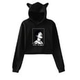thumbnail image 1 of Jake Webber Cat Ear Hoodie Casual Short Clothes Fashion Women Bear Ear Sweatshirt, 1 of 2