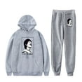 thumbnail image 1 of Jake Webber Hoodie Jogger Pant 2 Piece Sets Unisex Fashion Sweatpants 2 Piece Suit, 1 of 2