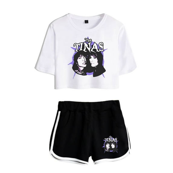 Jake Webber The Tinas Tour 2024 Tshirt&Shorts 2 Piece Set Fashion Short Sleeve&Trousers