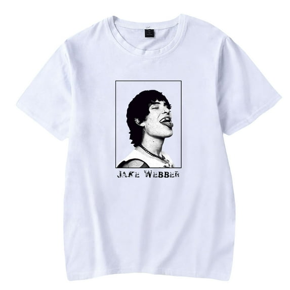 Jake Webber Tshirt Casual Short Sleeve Hip-hop Style Pullover Fashion Crewneck Tee