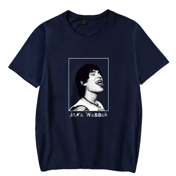 Jake Webber Tshirt Casual Short Sleeve Hip-hop Style Pullover Fashion Crewneck Tee
