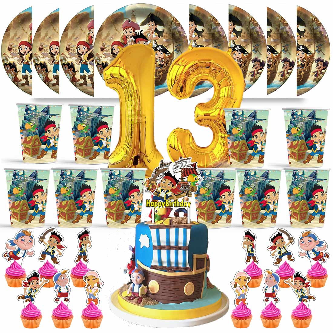 jake-and-the-never-land-pirates-birthday-13th-cups-party-supplies