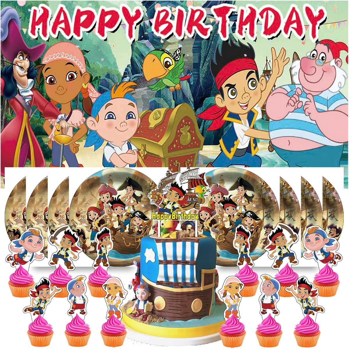 7.5 Inch Whats Funnier Than 24 25 P Cake Topper - Round Edible Birthday Cake Decorations Happy Birthday Cake