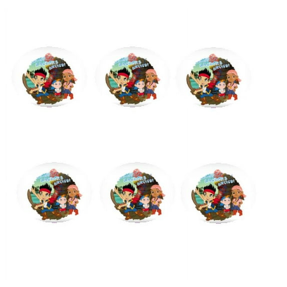 Jake and the Neverland Pirate 12 - 2 inch Cupcake Edible Frosting Photos