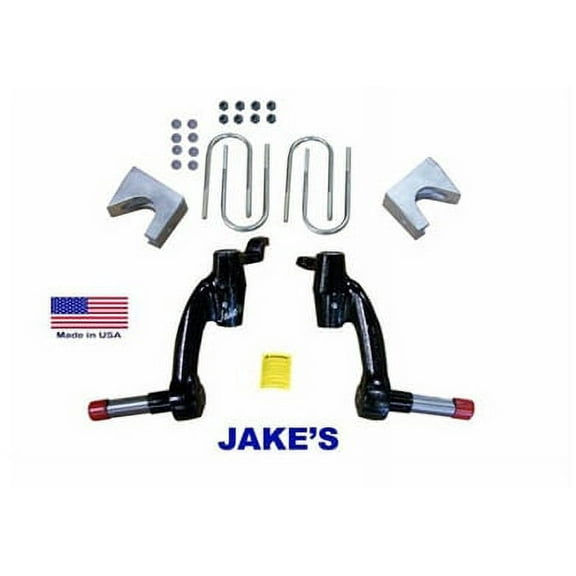 Jake's 6" Spindle Lift Kit EZGO TXT Golf Cart Gas 2010-Up