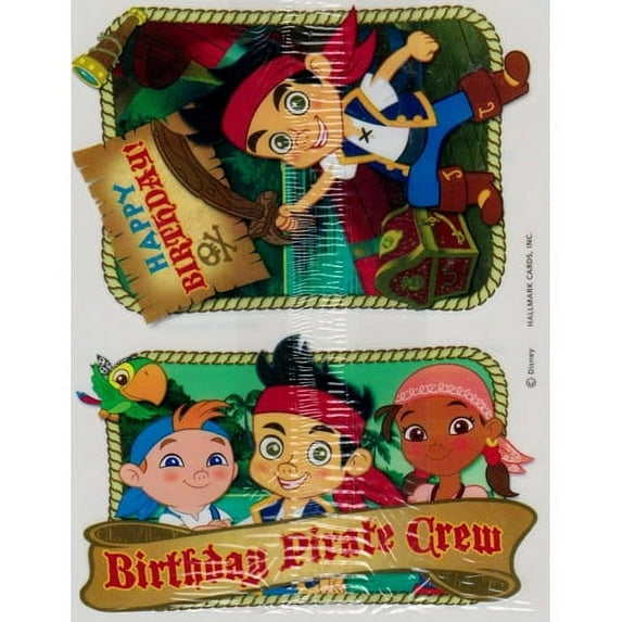 Jake & the Never Land Pirates Moveable Decorations (2pc)