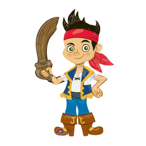 Jake & the Neverland Pirates - Jake 75 AirWalker Balloon Multi-Colored