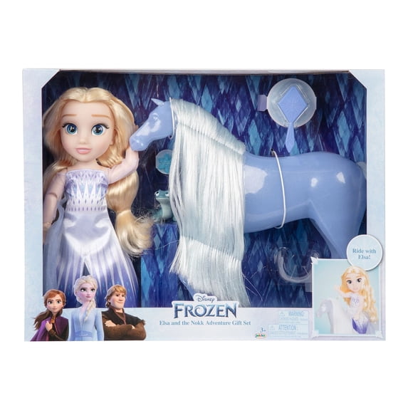 Disney’s Frozen Elsa the Snow Queen Articulated Toddler Doll with Water Nokk