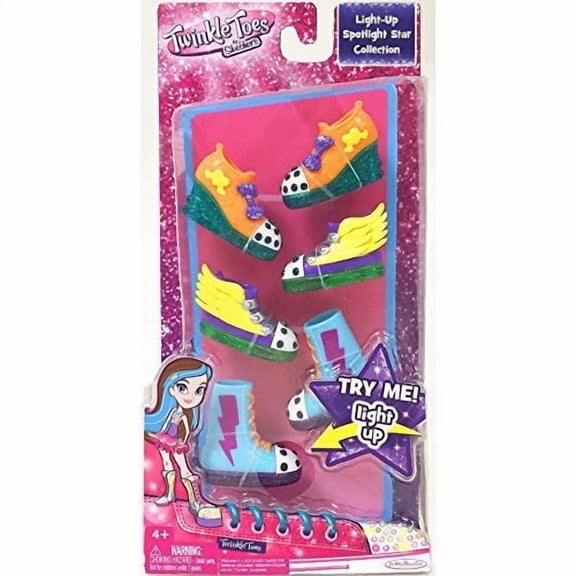 Twinkle Toes 3 Pack Shoe - Spotlight Star