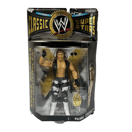 Jakks Pacific Classic Superstars shawn Michaels Wrestling Action Figure