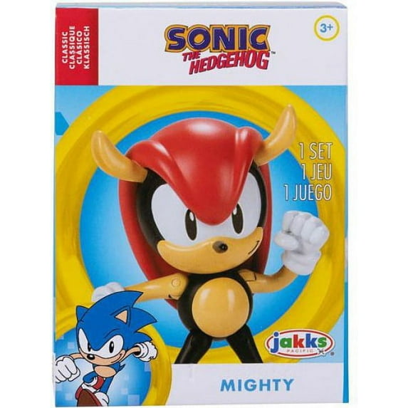 Jakks Pacific Collectible Action Figure Boxed Sonic The Hedgehog, 2.5"