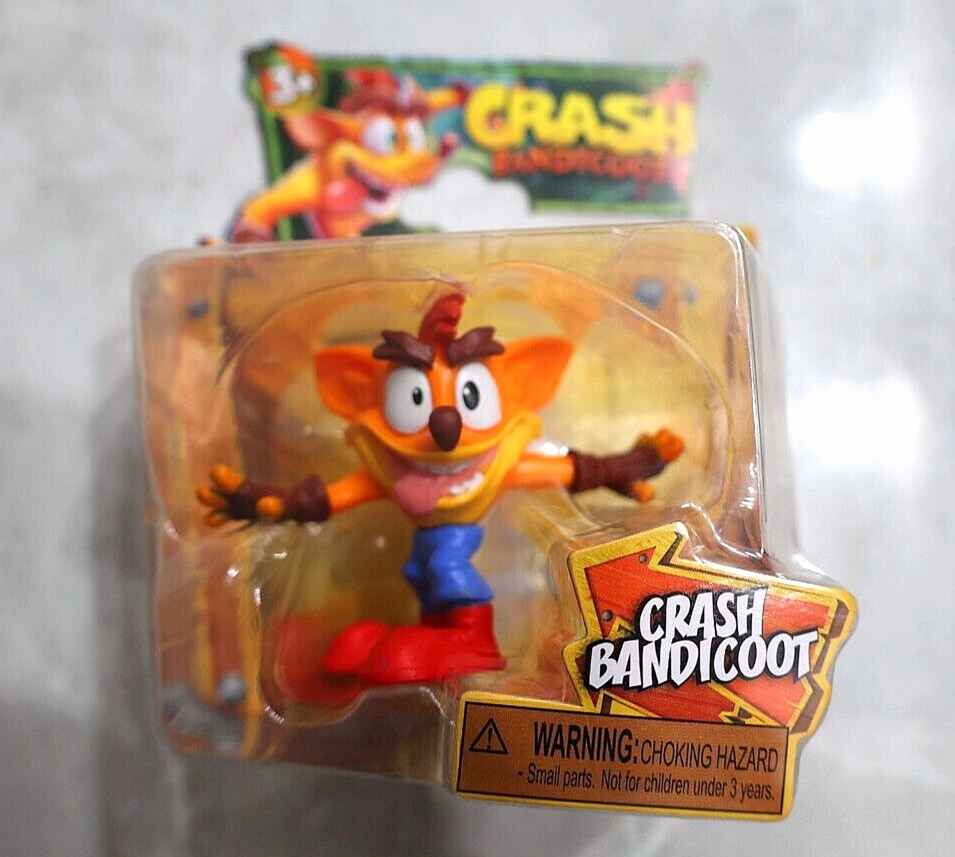 Jakks Pacific Crash Bandicoot Action Figure 2.5
