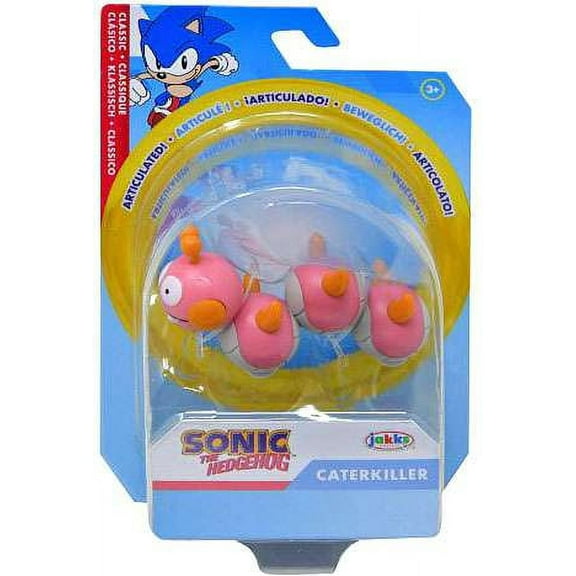 Jakks Pacific Sonic The Hedgehog 2.5" PVC Caterkiller Action Figure