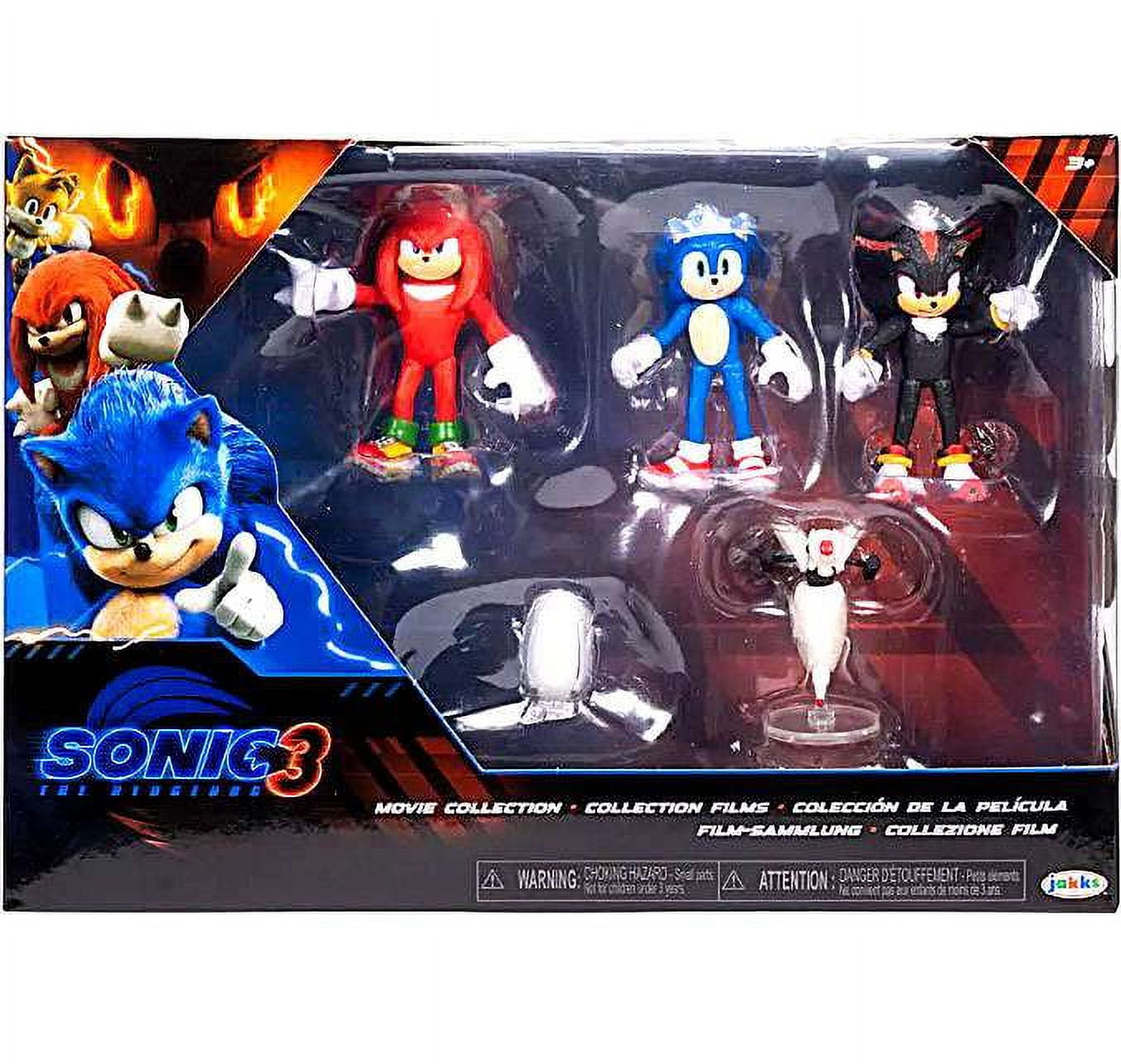 Jakks Pacific Sonic The Hedgehog 3 Mini Figure 5-Pack Set
