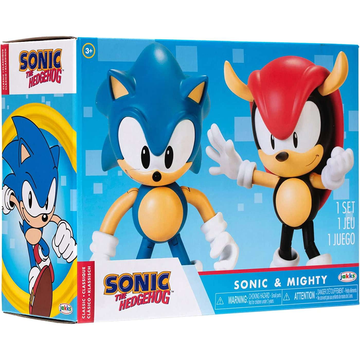 jakks Pacific　ソニック　クラシック　セット Jakks Pacific Sonic The Hedgehog Sonic & Mighty Action