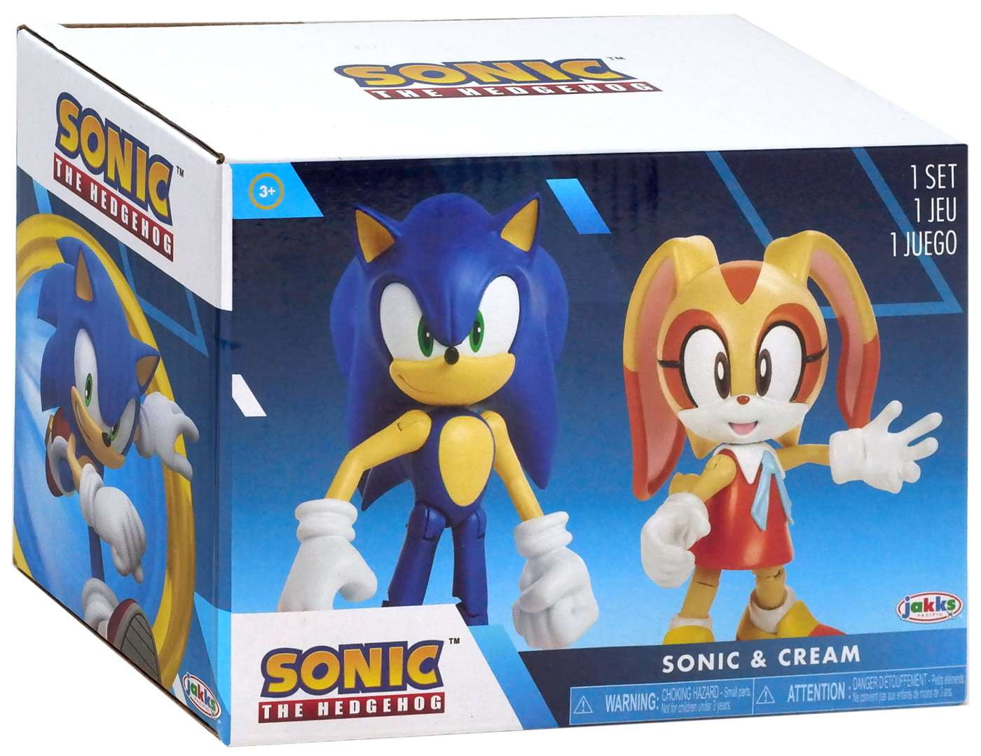 Jakks Pacific Sonic The Hedgehog Sonic and Cream Action Figure, 2