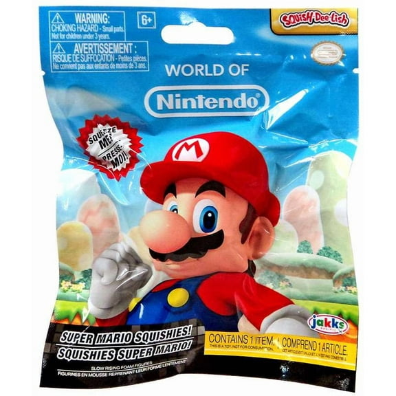 Jakks Pacific Squish-Dee-Lish Series 1 Mystery Pack Soft Foam Action Figures