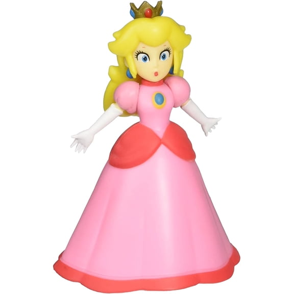 Jakks Pacific Super Mario Nintendo 2.5-Inch Princess Peach Action Figure