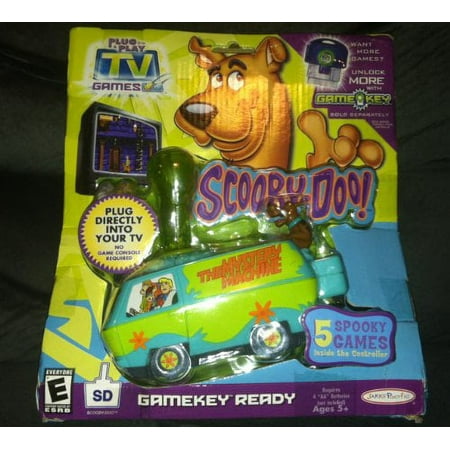 Scooby Doo Plug & Play TV Game Family Fun 5 Video Games