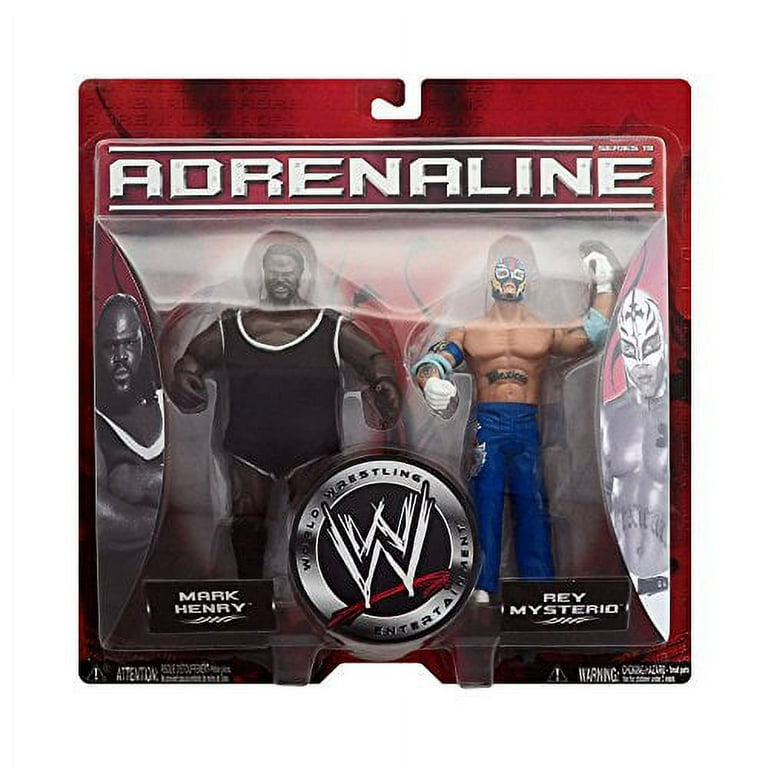 Jakks Pacific WWF WWE Adrenaline Series 19 Mark Henry & Rey 