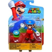 Jakks Pacific World of Nintendo Super Mario Ice with Ice Flower Action Figure